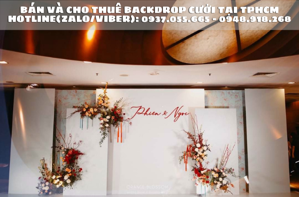 Backdrop chụp hình cưới giá rẻ giá từ 10.000.000đ