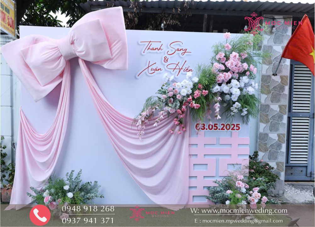 Cho thuê backdrop chụp ảnh cưới tại quận Phú Nhuận 