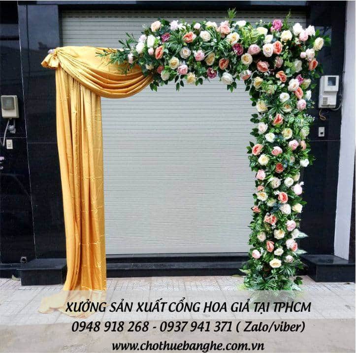 Bán cổng hoa cưới đẹp nhất năm 2021 tại TPHCM