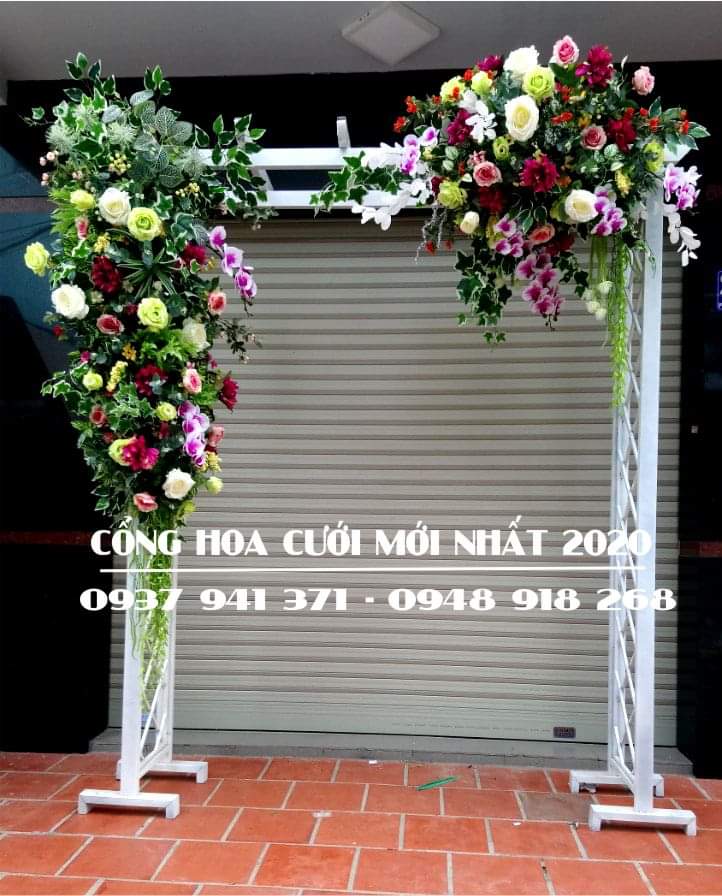 thuê cổng hoa cưới tại quận 12