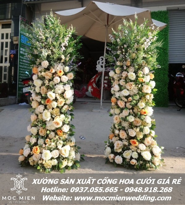 Địa chỉ bán cổng hoa cưới giá rẻ tại TPHCM