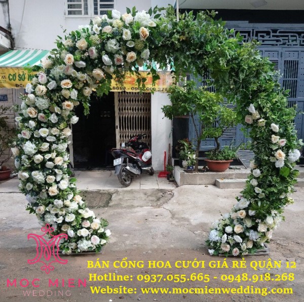 Chỗ bán cổng hoa cưới giá sỉ