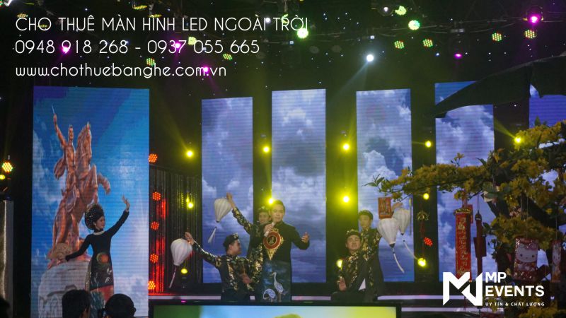 Cho thuê màn hình led tổ chức sự kiện ngoài trời