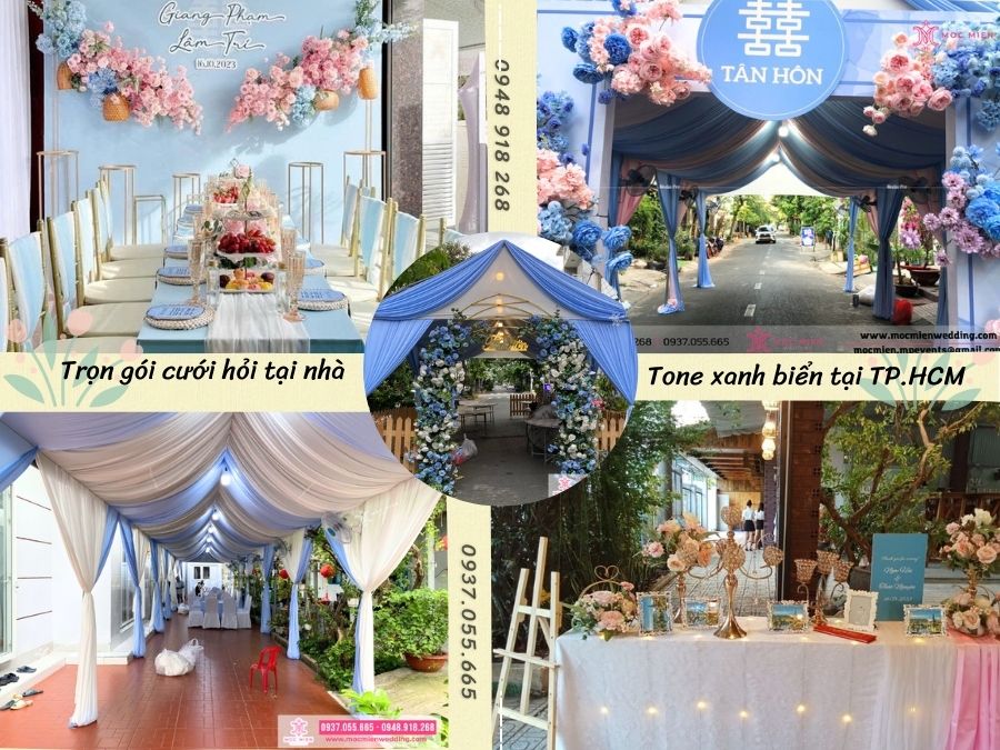 Tone xanh biển hiện nay được ưa chuộng khá nhiều